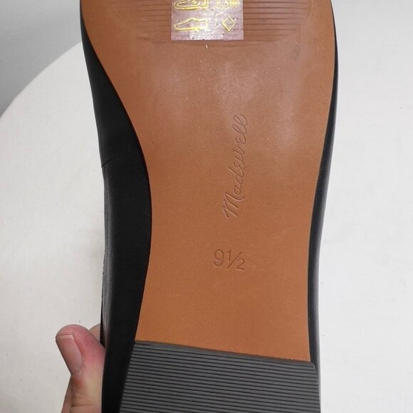Madewell Womens $110 The Anelise Ballet Flat Black Size 9.5 NN901 NEW - Picture 11 of 11